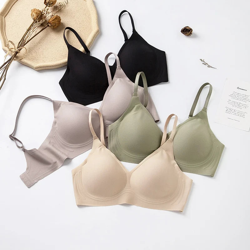 Wireless Natural Seamless Bra
